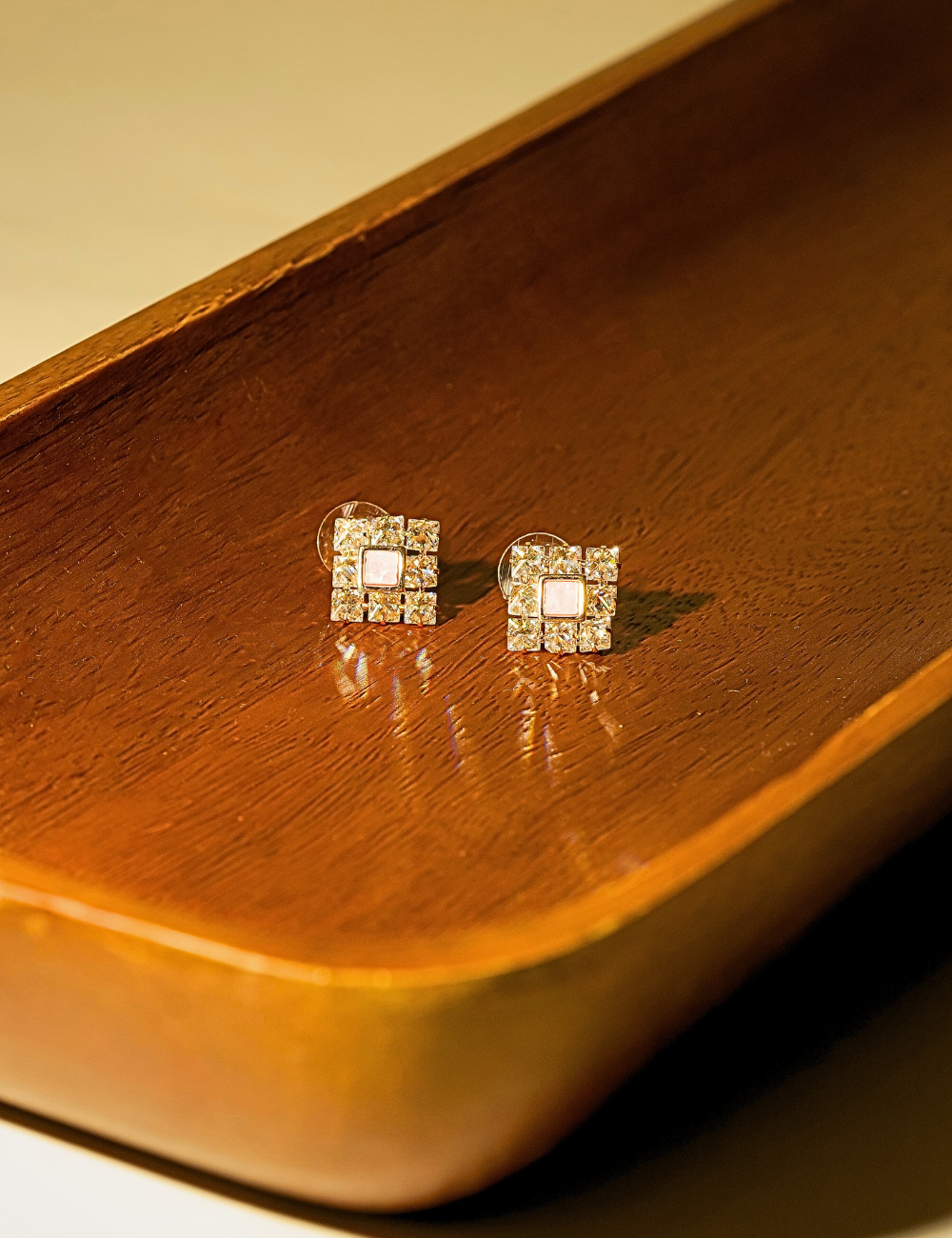 Crystal Stud Earrings