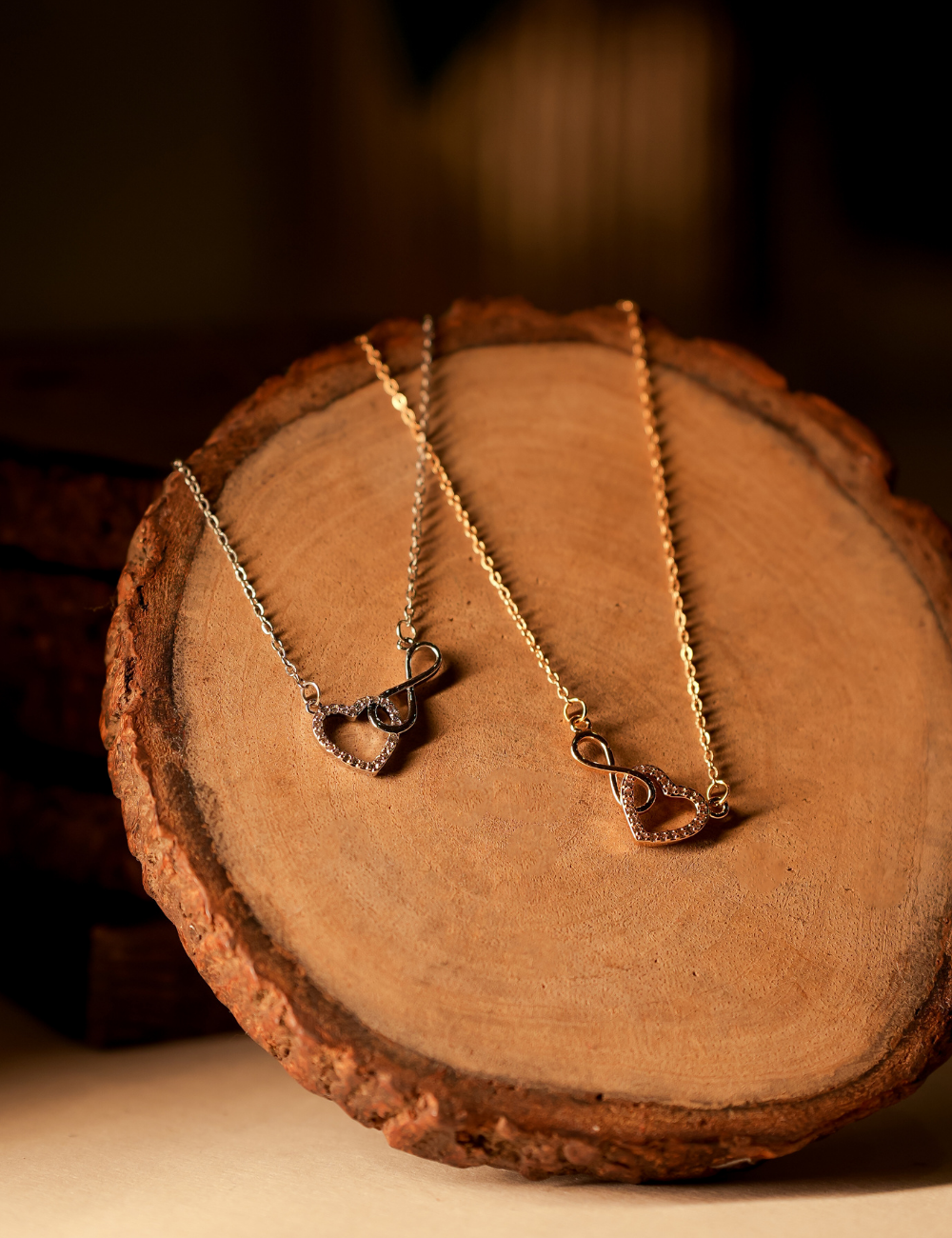 Forever Together Infinity Heart Necklace