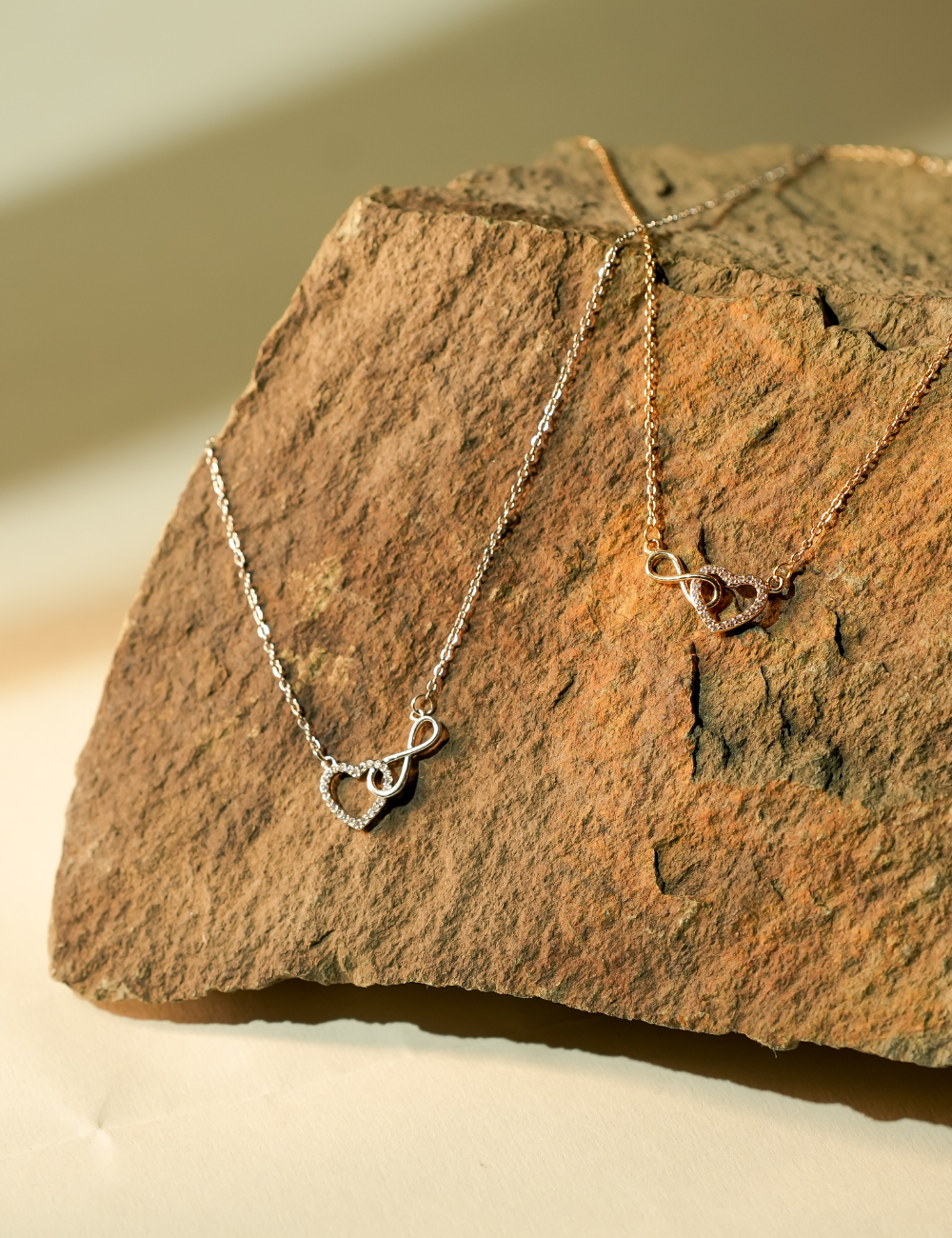 Forever Together Infinity Heart Necklace