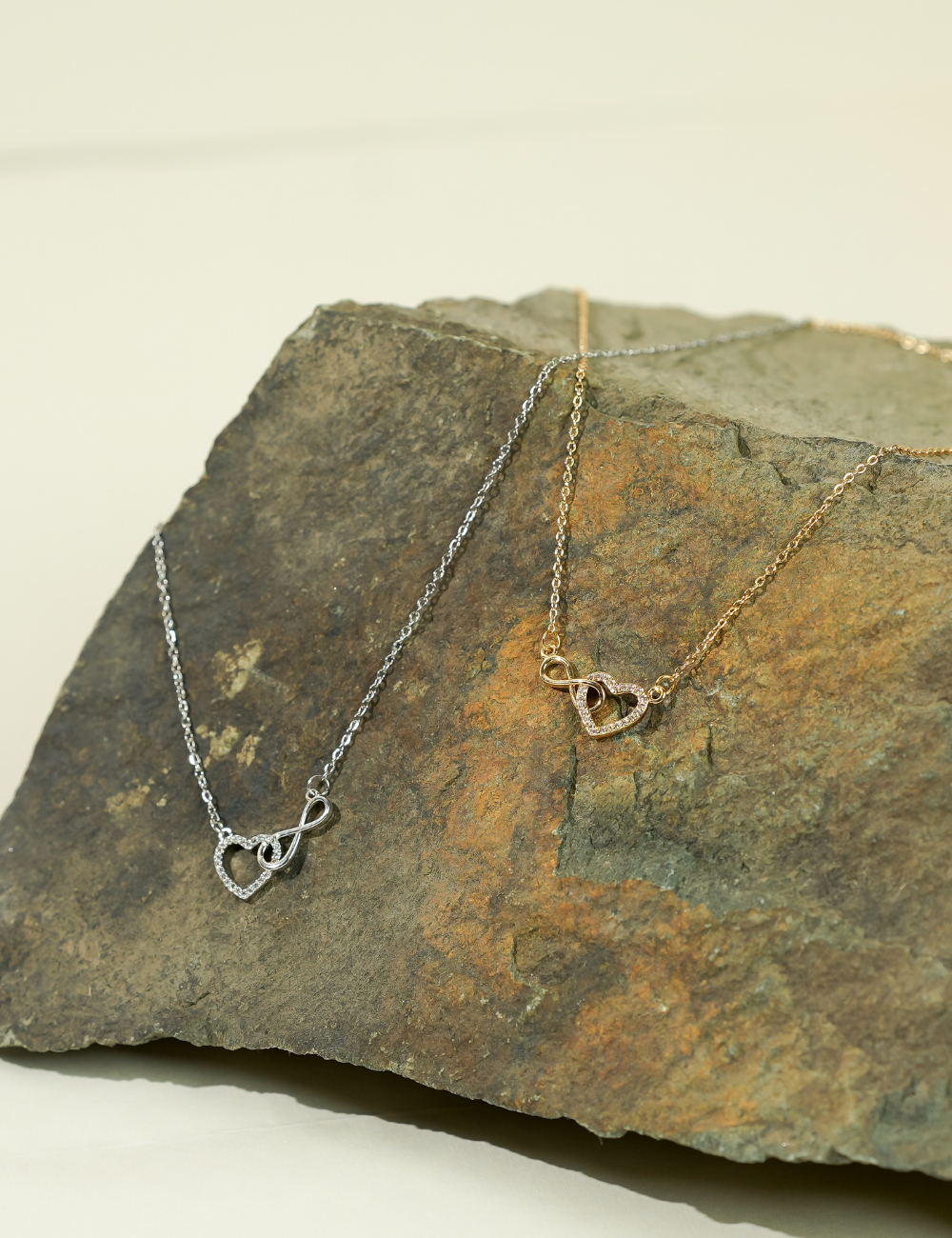 Forever Together Infinity Heart Necklace
