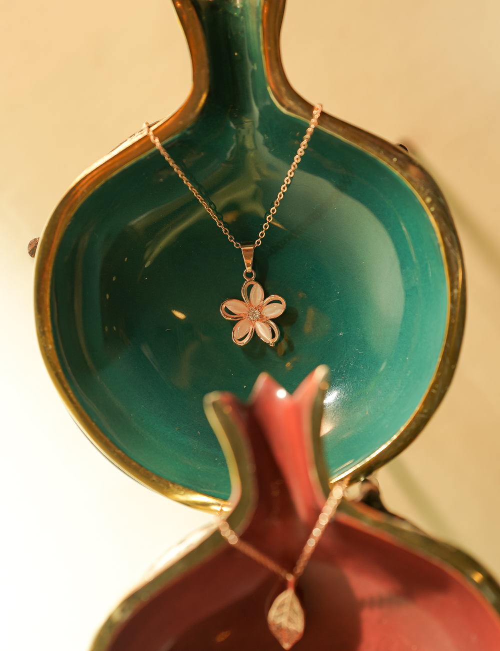 Blooming Petals Flower Necklace