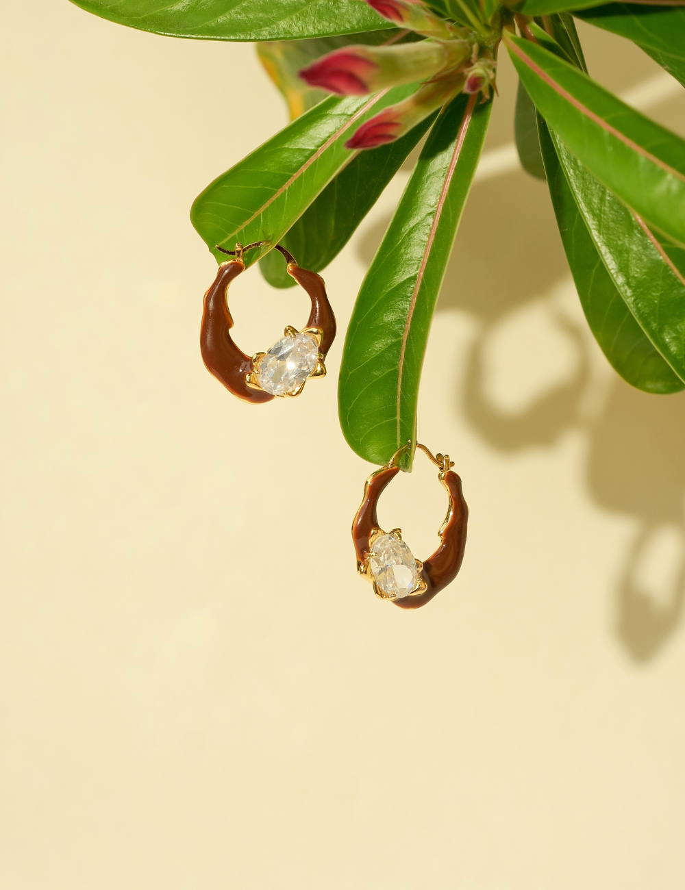 ChocoGem Dangler Earrings