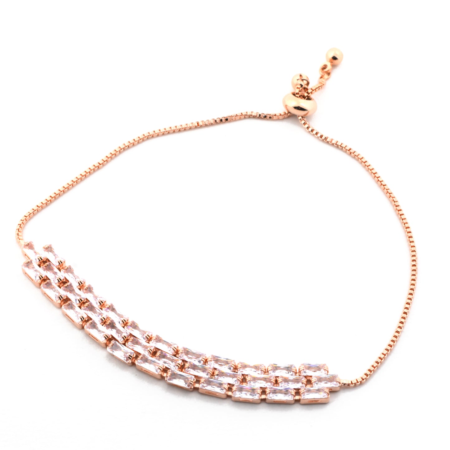 Radiant Rose Gold Bracelet